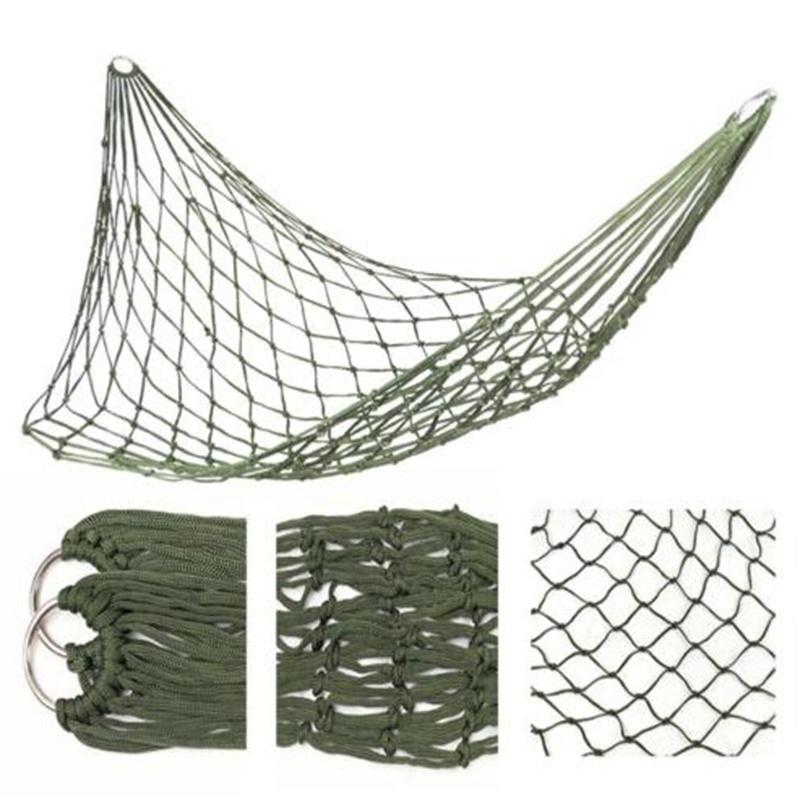 Buy Comfortable Cotton Rope Swing Double Hammock Hanging Camping Tool