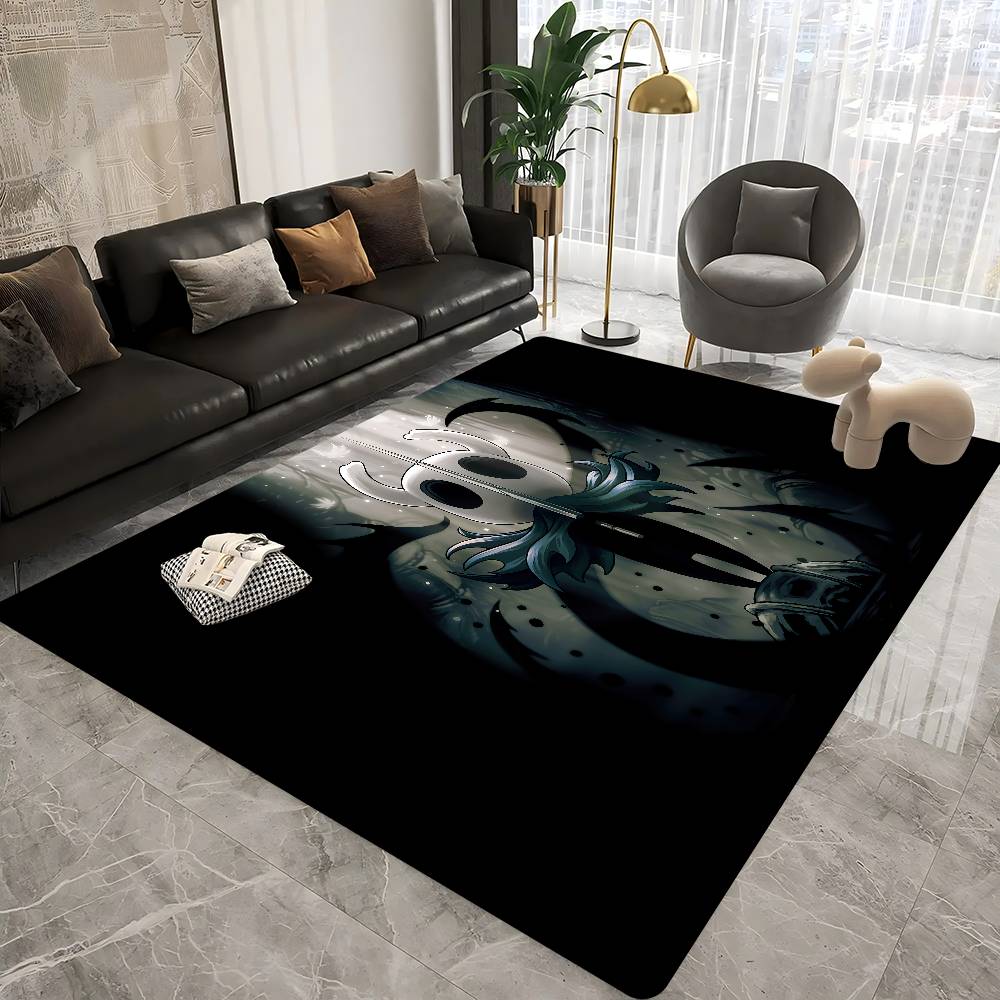 H-Hollow K-Knight Game Hallway Carpet INS Style Soft Bedroom Floor House Laundry Room Mat Anti-skid Bedside Area Rugs