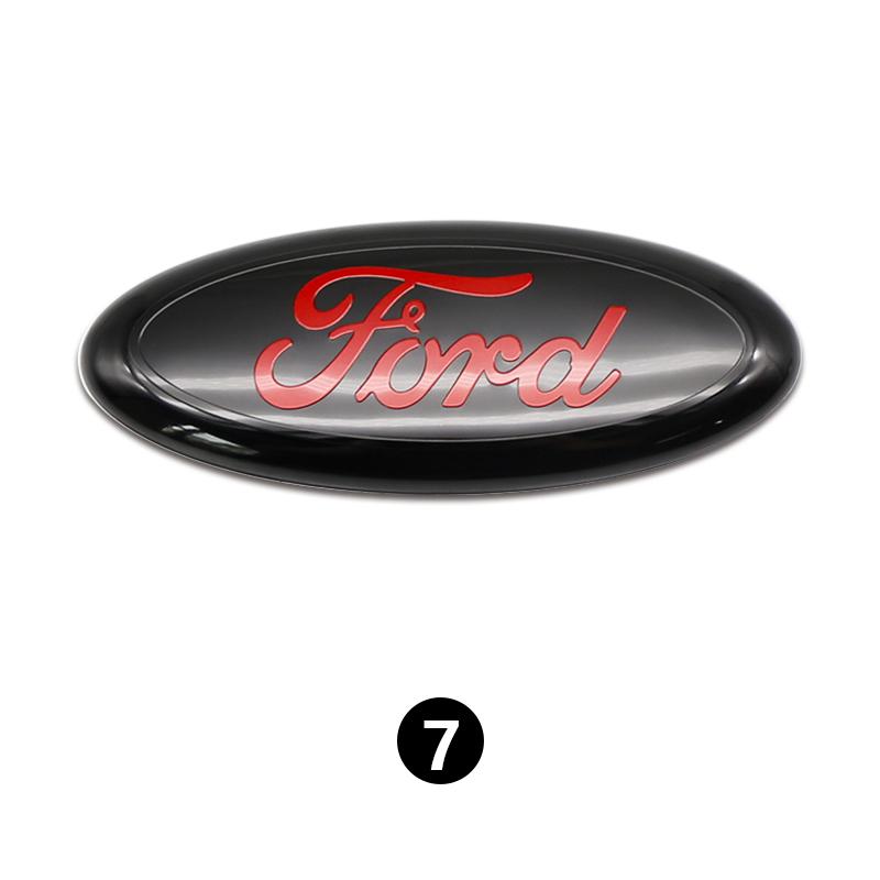 New 2026 Car Sticker Metal Front Grille Rear Trunk Emblem Stickers for Ford Focus Mondeo Ranger 3D Car Logo Badge Waterproof Aut