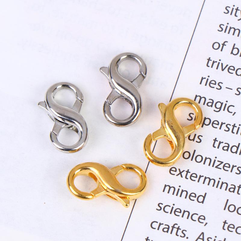 Keyring Figure Eight Lobster Clasp for Jewelry DIY Metal Durable Connectors Accessories for Making Gifts