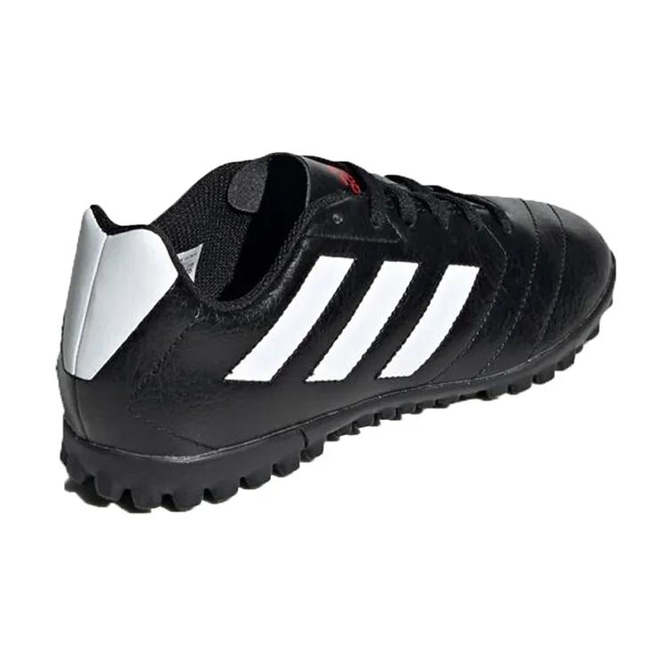 adidas Goletto 7 TF J 'Black White' (Unisex) Core Black / Cloud White / Red Kids' Soccer Shoes FV8710