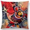 New d Printed Gorgeous Abstract Painting Sculpture Mysterious Pattern Fantastic Cushion Cover Sofa Throw Pillow Case