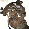Helmet Rail Adapter For PELTOR ComTac Airsoft Shooting Accessories Headset Mount Fit Ops Core ARC Team Wendy MLOK Rail