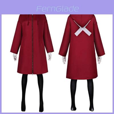 Daemons Of The Shadow Realm Kabu Cosplay Kostuum Met Rode Jas Voor Anime Rollenspel En Halloween Evenementen