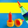 10 Pcs Goat Soft Nipple Pet Special Silicone Baby Milk Mouth Small Animal Lamb Feeding Bottle Sheep Coke Bottle Red Nipple