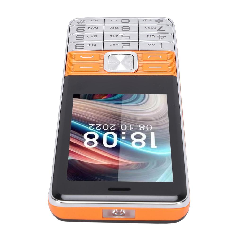2G Unlocked Phone 2.8 Inch HD Color Screen 4 SIM Card Slots High Volume Speaker Big Keys Mobile Phone Support and 3.5mm Headphone