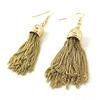 Les Trésors De Lily [N1217] - Designer Earrings 'Choreography' Gold (geometric)