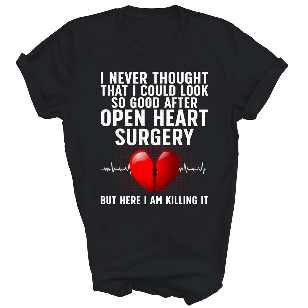 

Open Heart Surgery Patient Operation Unisex Shirt Gift 3XL