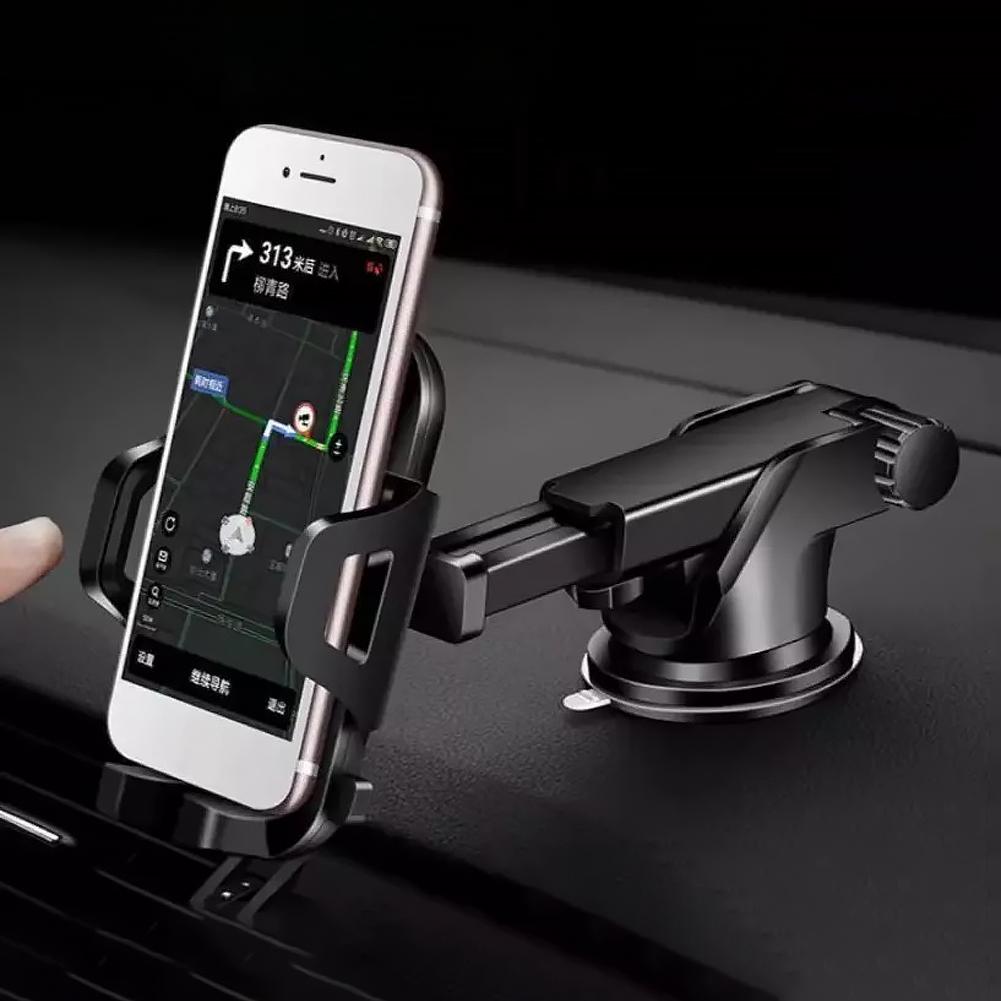 Car Dashboard Phone Mount Universal Sucker 360° Car Windshield Phone Holder Car Navigation Bracket for 3.5-6 Inch Phones