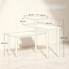 Multifunctional Table Shelf, Rotating 3-Tier Shelf, Stable Corner Shelf for Worktops, Compact Storage Shelf (only with Storage Shelf)