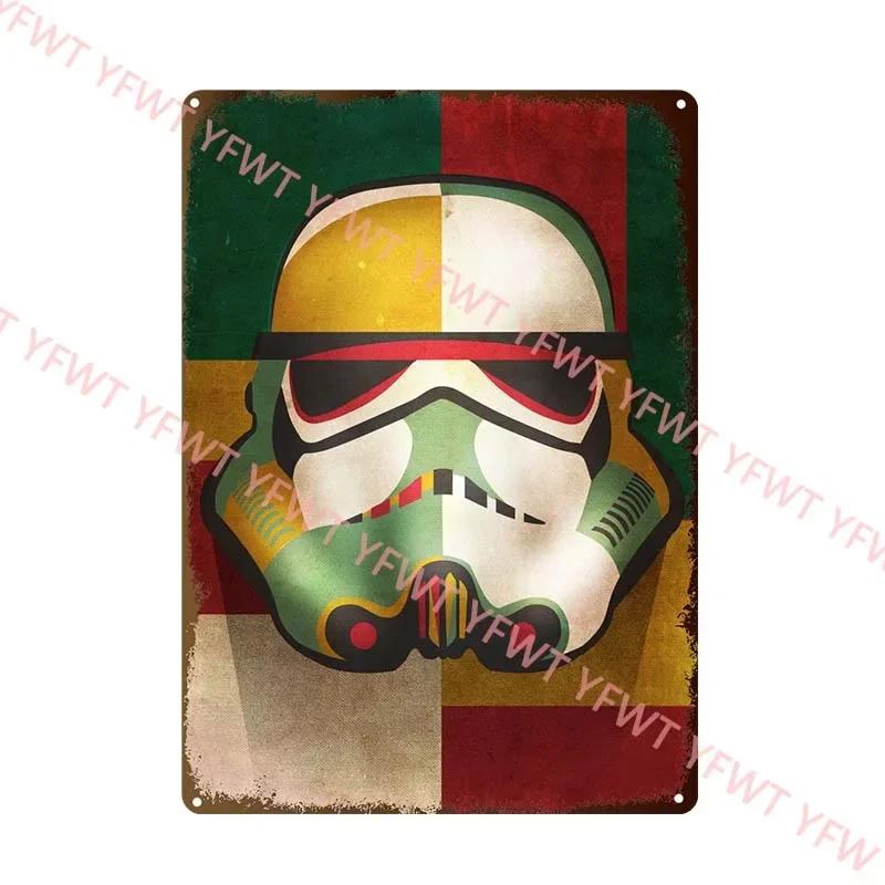 Miniso Classic Movie Metal Tin Sign Comics Posters and Prints Wall Art Picture for Living Room Home Decor