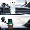 Night Light Wireless Car Charger Auto Car Mount Phone Holder For iPhone Samsung Xiaomi Infrared Induction Fast Charging Station