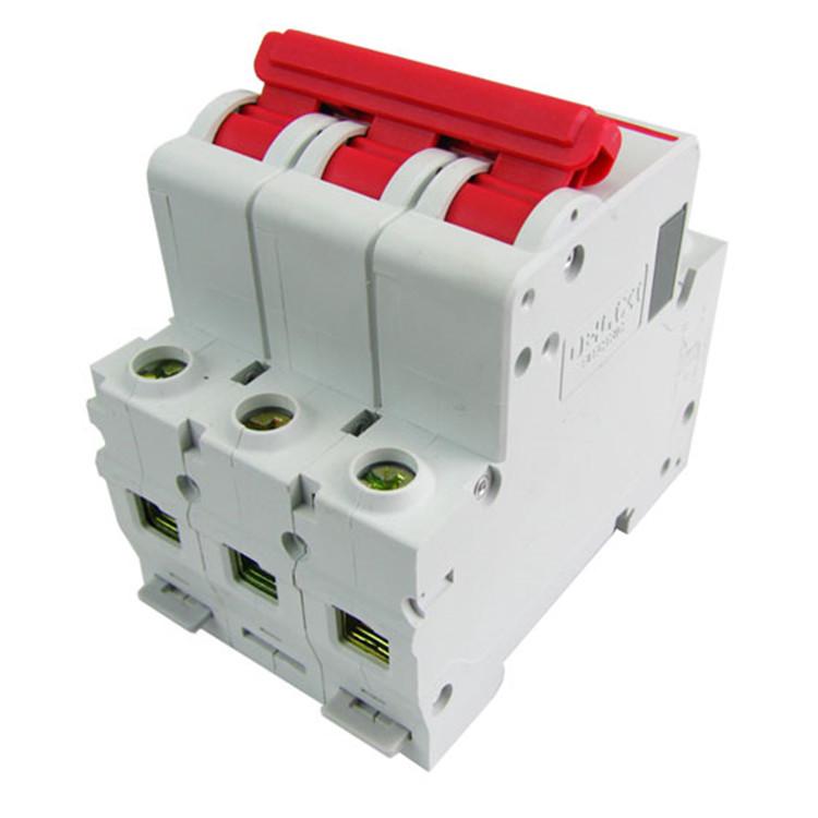 DELIXI DZ47S-63 3P Type C Mini Circuit Breaker Low Voltage Switch