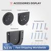 Dartboard Bracket with Pads and Screws Board Bracket Kit Wall Hanging Dartboard Mounting Bracket Set for Hanging Dartboard