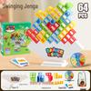 Russian Tetris Balance Blocks: Parent-Child Interactive Educational Stacking Toy
