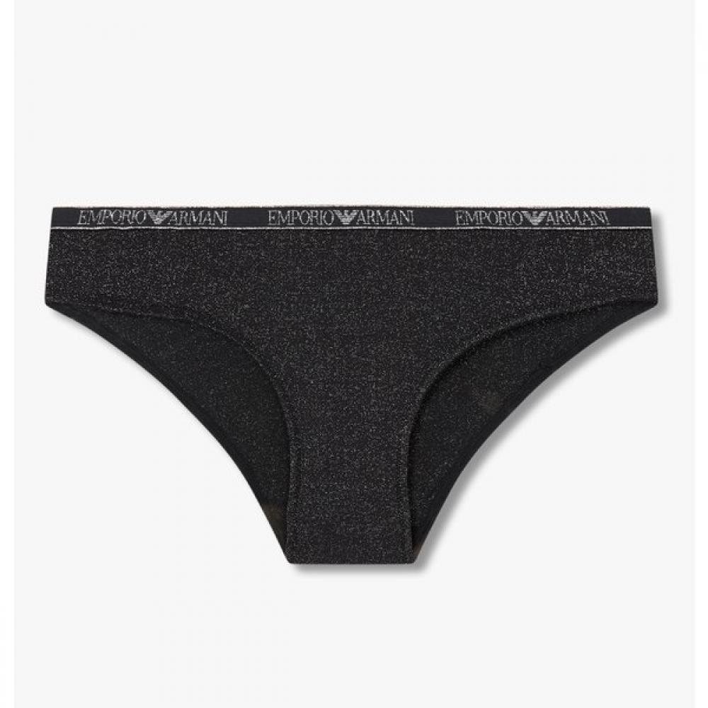 Emporio Armani Women S Metallic Logo Brief XS