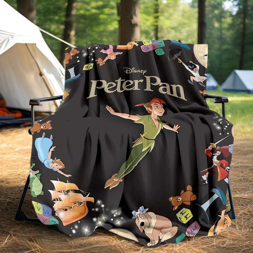 1pc, Disney Peter Pan Blanket Seasonal Universal, Living Room, Travel, Camping, Car Blankets