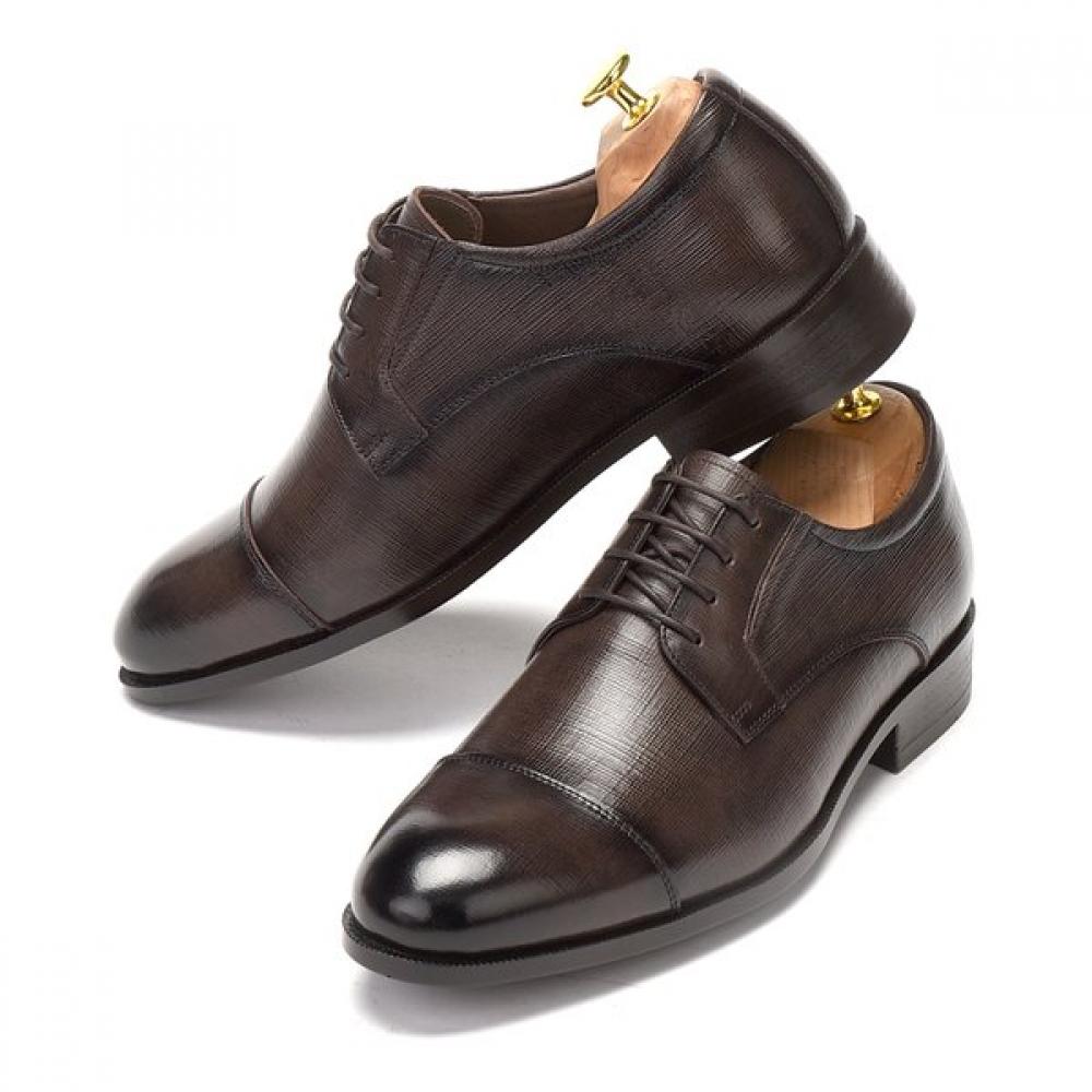 

DakS Saffiano Plain Height IncreaSing Men S dreSS ShoeS Dmx978 Braun/275mm