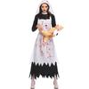 Halloween Horror Nun Costumes, Vampire Nuns, Cosplay Uniforms, Masquerade Costumes