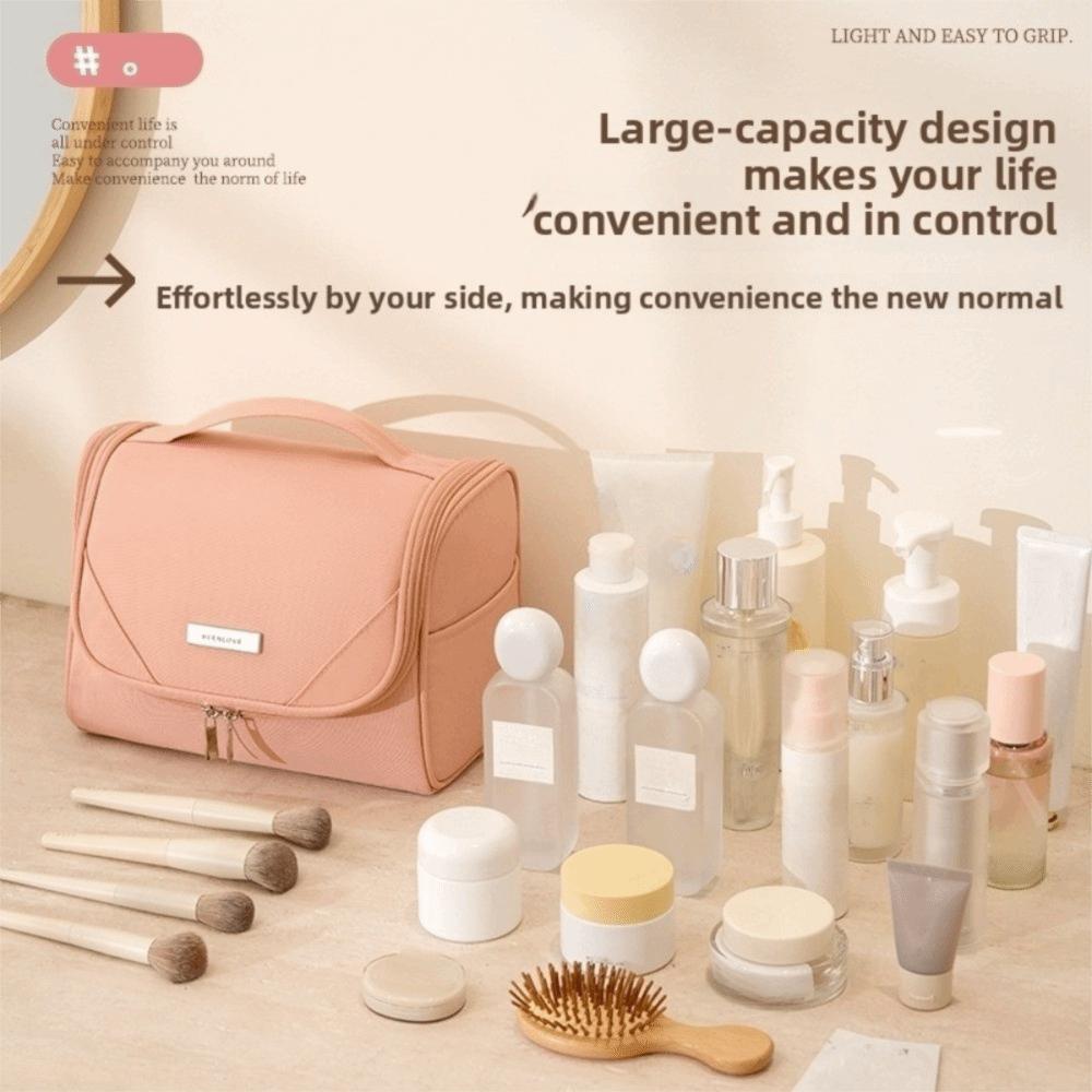Multi-pocket Cosmetic Storage Bag Large Capacity Toiletry Bag Fashion Makeup Bag  Organizer Case