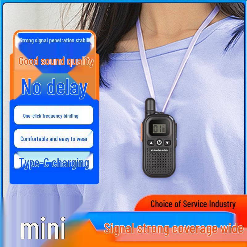 

Compact T4 Mini Walkie-Talkie Headset for Hotels, Restaurants & Salons Other