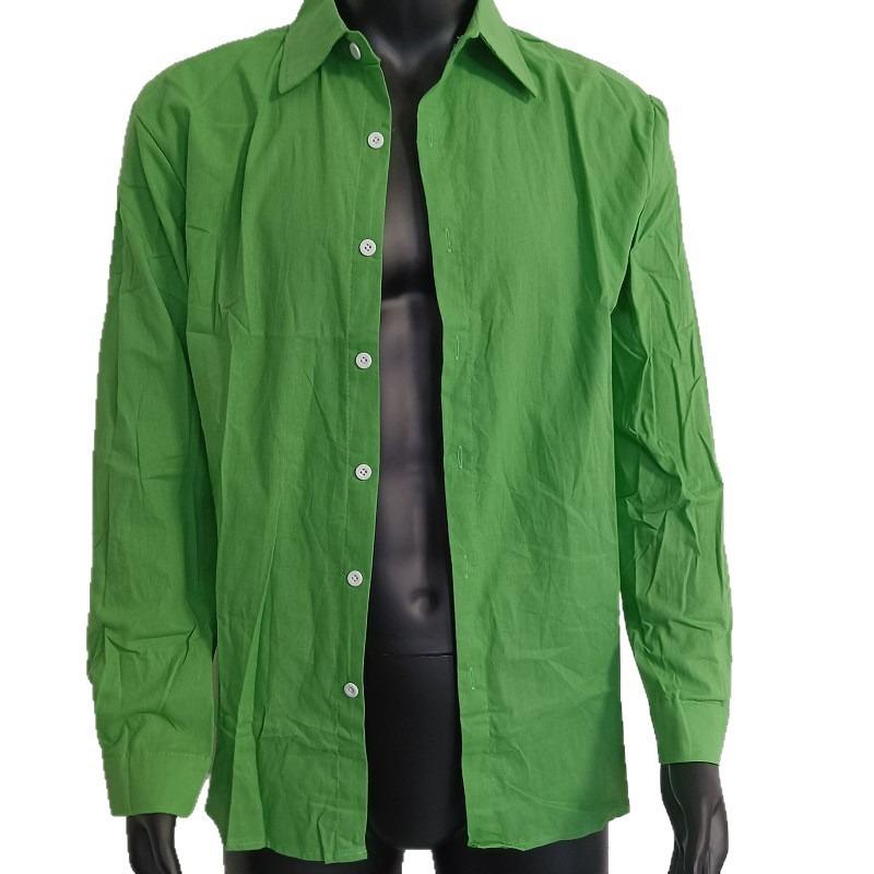 Cotton Linen Shirt for Men Summer Beach Style Solid Color Single Breasted Breathable Shirts Lightweight Stylish Button Tops
