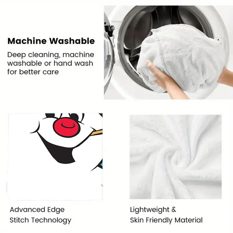 Frosty der Schneemann 2D Flaches Muster Flanell Decke Hohe Qualität Alle Jahreszeiten Wärme und Komfort Perfekt für Weihnachtsgeschenke.PMT0914015