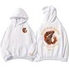 European Fit Skeleton Lighthouse Pullover Hoodie