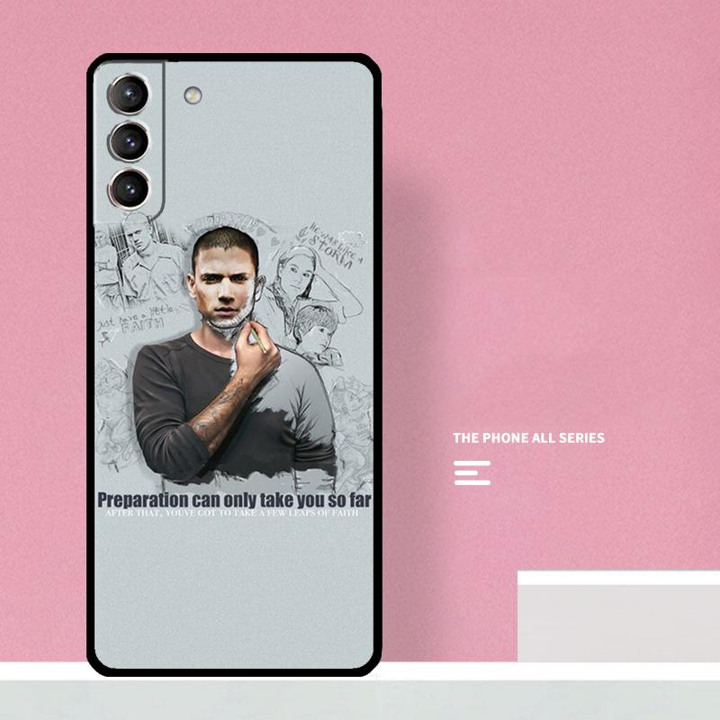 Prison Break Phone Case For Samsung Galaxy S25 S26 Ultra S20 S21 S22 S23 S24 Plus S10 S25 FE Cover Coque
