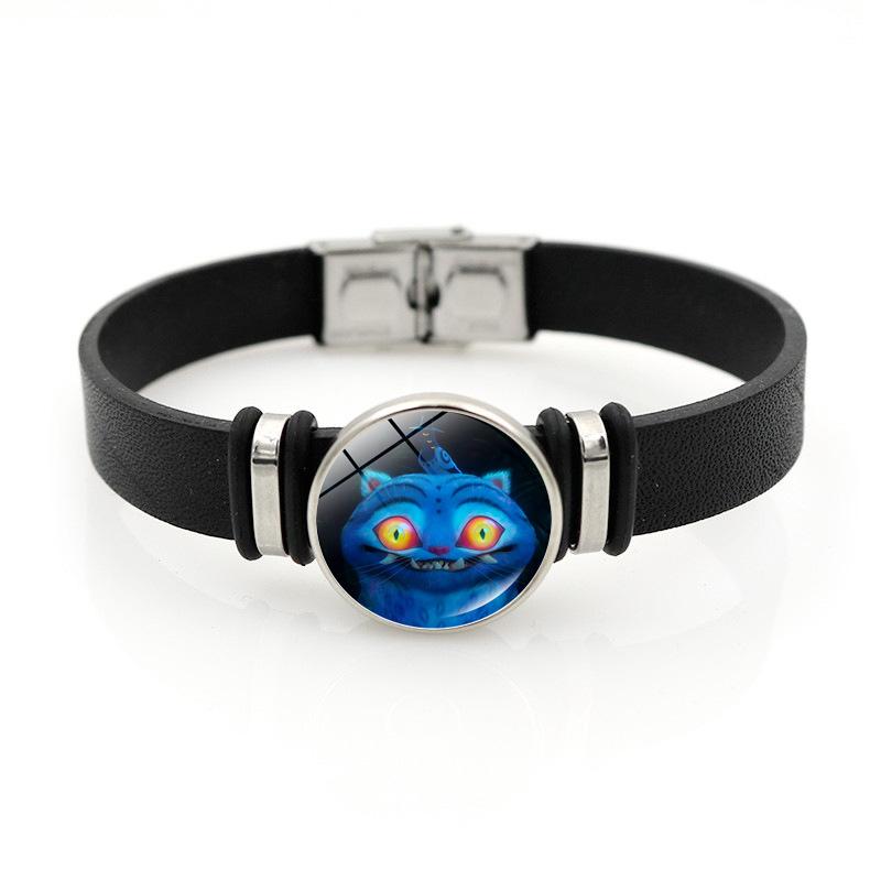 Demon Hunters Leather Bracelets Jewelry Versatile for Men and Women