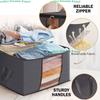Large Capacity Storage Bag for Clothes Blankets Moving Must Have Organizer Box Container