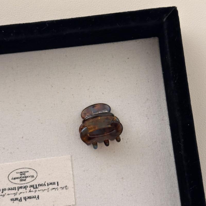 Retro and High-end Mini Grab Clip, Mini Princess Hair Clip, Women's Side Bangs Clip