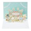 Sanrio Birthday Card Happy Birthday Cake Surrounding Greeting Card Can Be Shipped Overseas SANRIO 609439 BD219-3