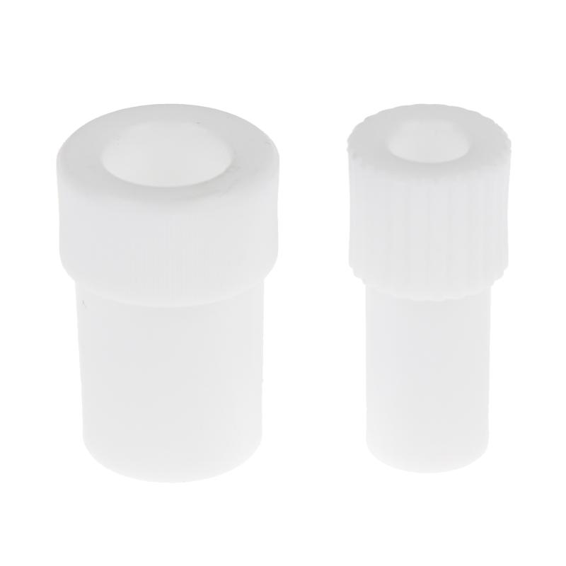 10Pcs Durable Plastic Dental Suction Tube Adapter Two Different Sizes Stable Connection For Dental Clinics Daily Use