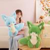 New Cartoon Psychic Fox Doll Plush Toy Cute Fox Doll Children Comfort Doll Gift