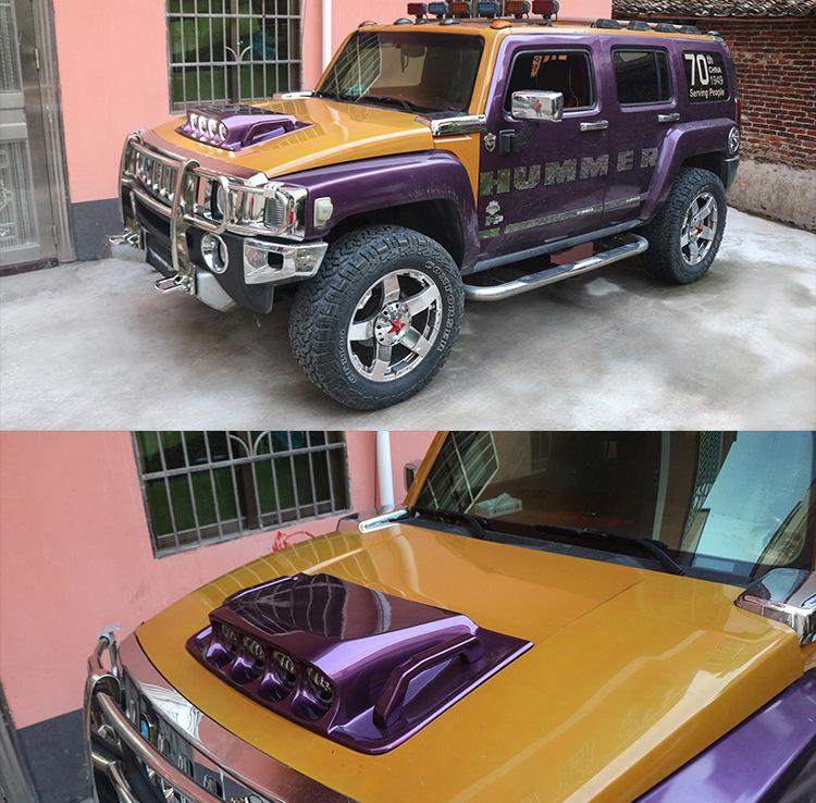 Hummer H3 Hood Scoop Spotlight & Light Kit for Exterior Accessories