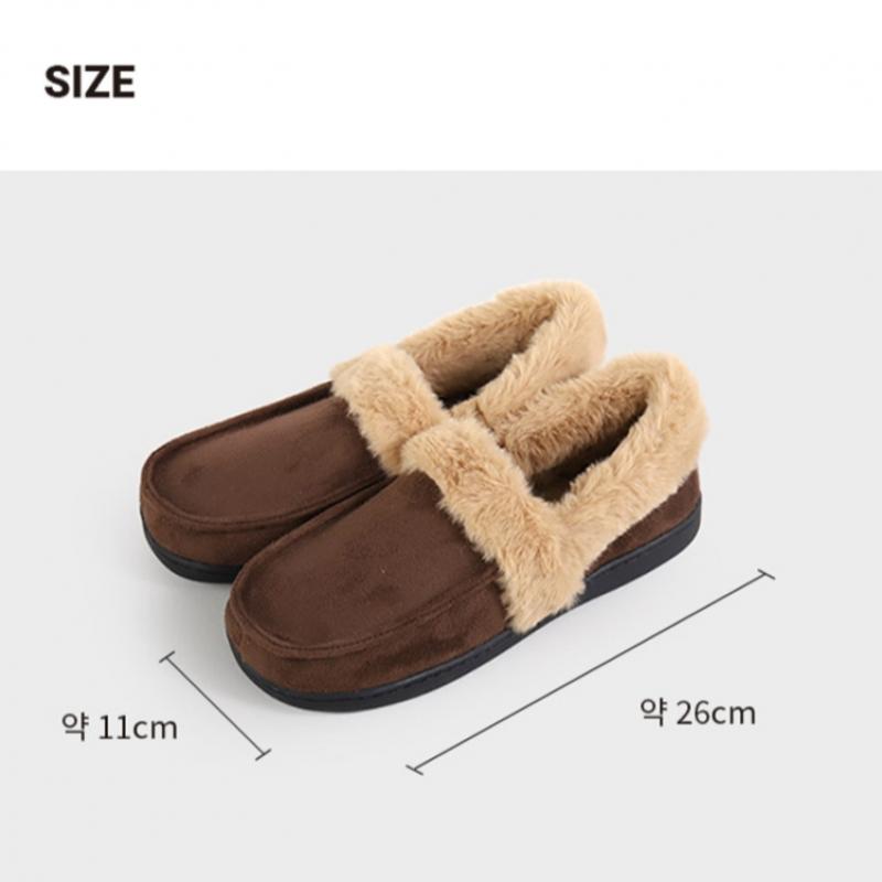 Daiso zimní mokasíny Přibl. 260 mm