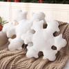 Soft Couch Stuffed Plush Cushion PP Cotton Snowflake Pillows  Christmas Decoration