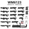 WM6123 Compatible Action Figures Parts WM2219 WM2220 WM2221 WM2222 WM2223 WM2224 WM2225 WM2226 Bricks WM Blocks Accessories Toys