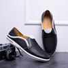 Genuine Leather Breathable Loafers for Men - Summer Slip-on Driving Shoes