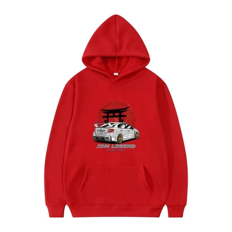 2025 Culture Subaru Performance Car Hoodie Men's Fashion Casual Hooded Sweatshirt Autumn and Winter Hoodie Korean Sportswear