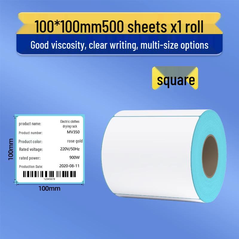 Durable Self-Adhesive Thermal Barcode Label Paper