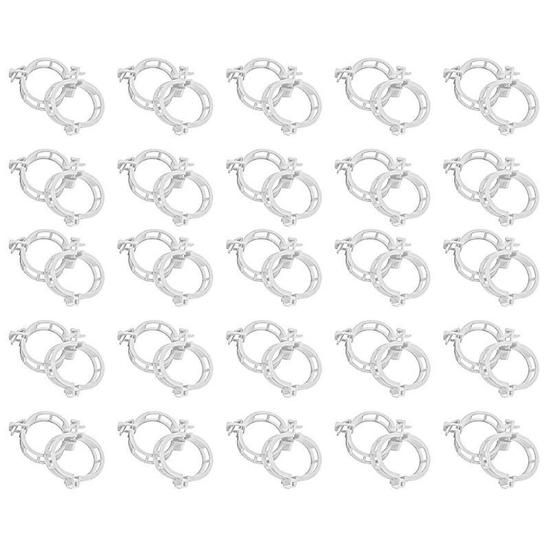 100/150/200/300/400/600 buc cleme de fixare pentru plante, fixare prin clipsuri din plastic, pentru plante cățărătoare, viță de vie