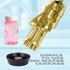 Electric Gatling Bubble Machine Bubble Maker Safe Summer Cooling Fan Outdoor for Kid,Eight Hole Huge Amount Automatic Bubble Maker Electric Bubble