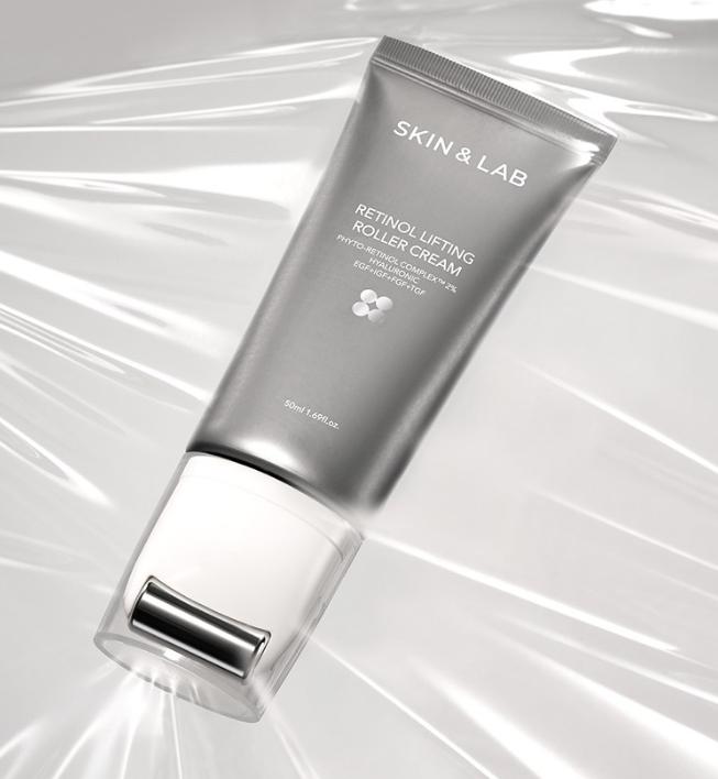 Skin & Lab Retinol Lifting Roller Cream 50ml | Korean Skincare | Anti-Aging & Firming