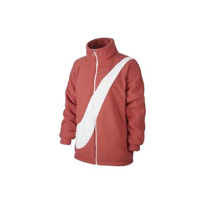 Swoosh Wendbare Sherpa Jacke Damen Jacke Rosa CI8937-897