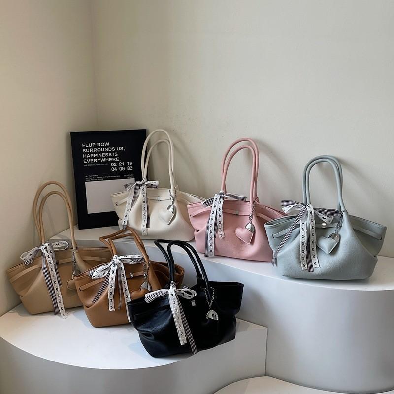 Pu Large Capacity Folded Bag For Women With Magnetic Closure Suitable For Daily