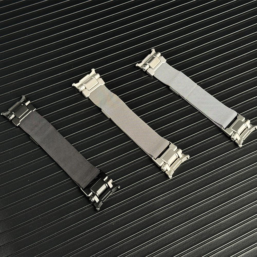 Magnetic Milanese Loop Band for Samsung Galaxy Ultra Watch 47mm Man's Stainless Steel Strap for Galaxy Watch Ultra 47mm Correa