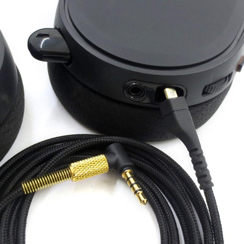 Cable Audio Cord Headphones Replacement 3.5mm 2M Long 78 Inch for Arctis 3 5 7 9X Pro Gaming Headset Cable Extension