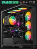 Novonest CPU Cooler High Performance Dual Tower CPU Cooler Air Cooling with 6 Copper Heat Pipes TDP 265W 2 120mm PWM Quiet Fan ARGB CPU Fan Compatible